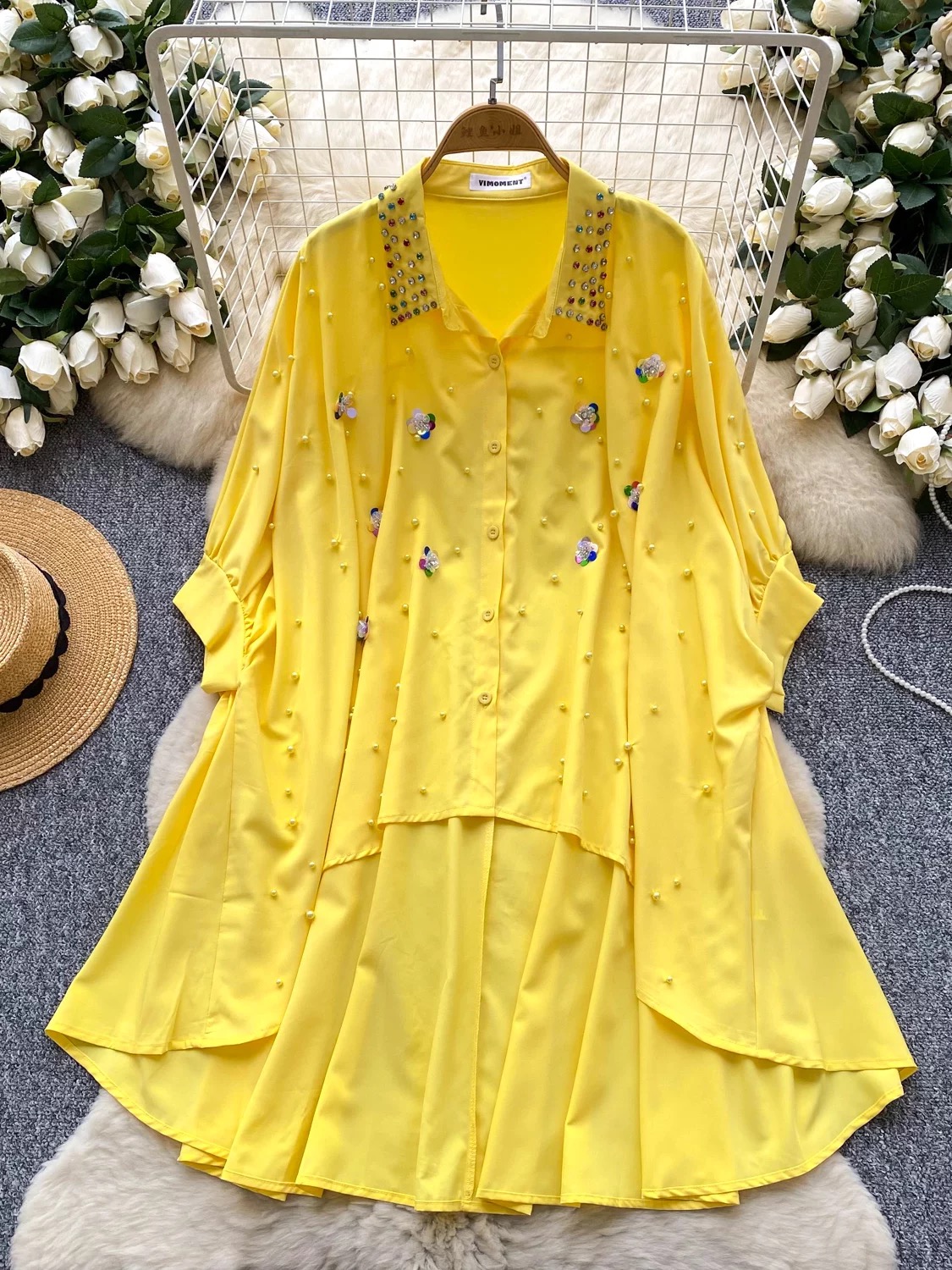 Cherie rose shirt dress SD110 images